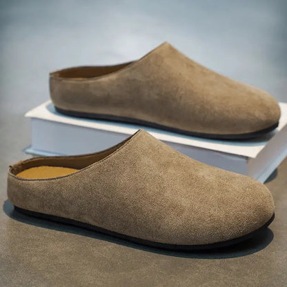 Men's casual slip-on slippers summer new soft-sole anti-slip outdoor breathable light youth fashion sports open-heel slippers by All Mart Bristol Ltd