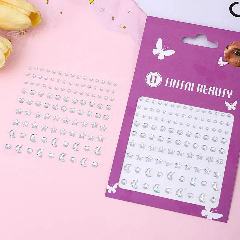 Hot Selling Face Gems Stickers Self Adhesive Waterproof Teardrop Rhinestones for Party Makeup Nail Art Beauty Supplies by All Mart Bristol Ltd
