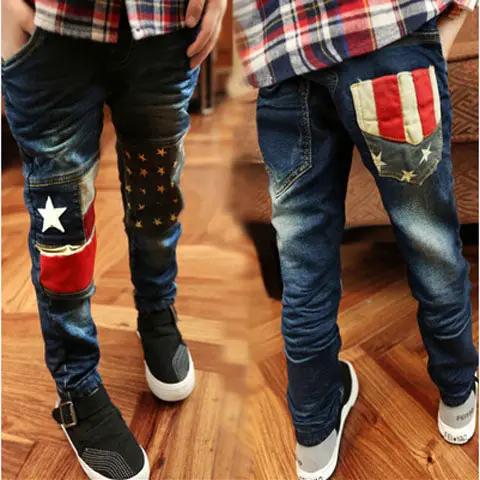 Boys' Denim Trousers Trousers Children's Clothing by Dropshipman