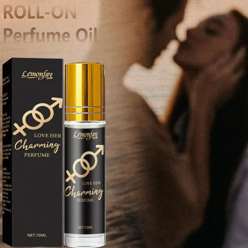 Lemonfay Love Her Charming Perfume Roll-On for Men Pheromone Cologne Long Lasting Fragrance 15ml for Dating by All Mart Bristol Ltd