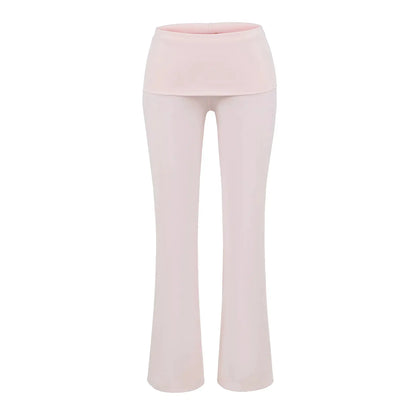 FigureFlattering Set Seductive Slimming T-Shirt Set Wide Leg High-Waisted Set Two-Piece Comfortable Chic Outfit For Women by All Mart Bristol Ltd