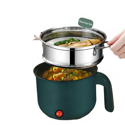 1.8L Electric Mini Rice Cooker Multifunction Non-Stick Cooking Pot by All Mart Bristol Ltd