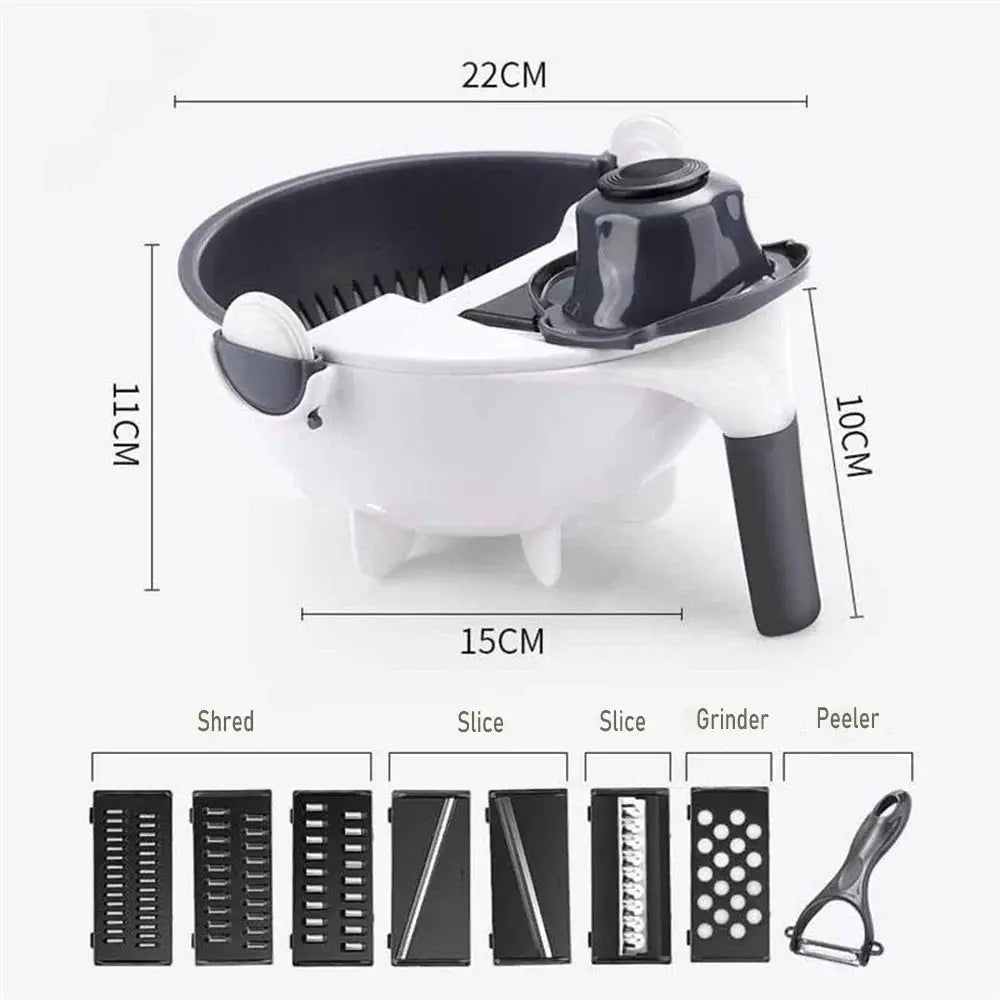 9 in 1 Vegetable Cutter by Cashymart