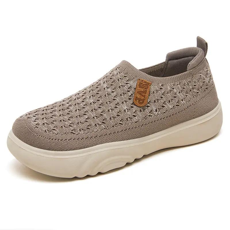 Versatile Spring Flyknit Breathable No-odor Casual Shoes by Dropshipman