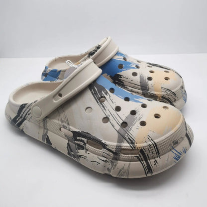 Big Head Shoes Men's Clothing Eva Sandals Graffiti by Dropshipman