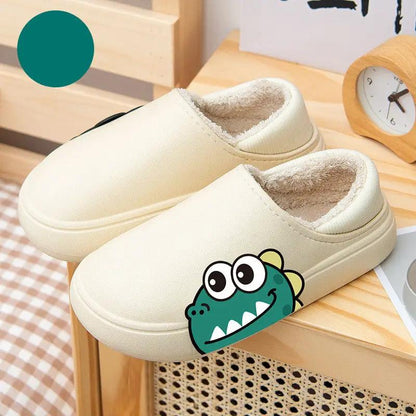 Cartoon Cute Bear Wearing Household Cotton Shoes Indoor And Outdoor by Dropshipman