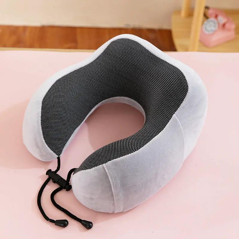 U-shape Pillow Travel Pillow Of Memory Foam Neck Pillow Siesta Neck Pillow Neck Pillow Magnetic Cloth U-shaped Pillow by Dropshipman