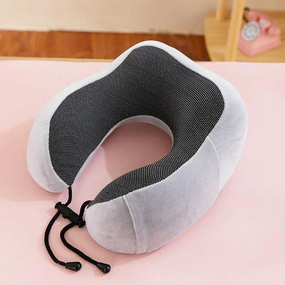 U-shape Pillow Travel Pillow Of Memory Foam Neck Pillow Siesta Neck Pillow Neck Pillow Magnetic Cloth U-shaped Pillow by Dropshipman