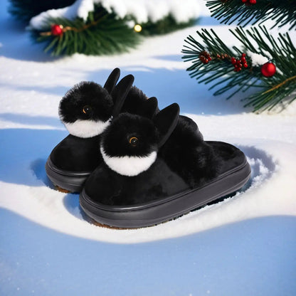 Warm Slippers For Men And Women Silent Thickened by Dropshipman