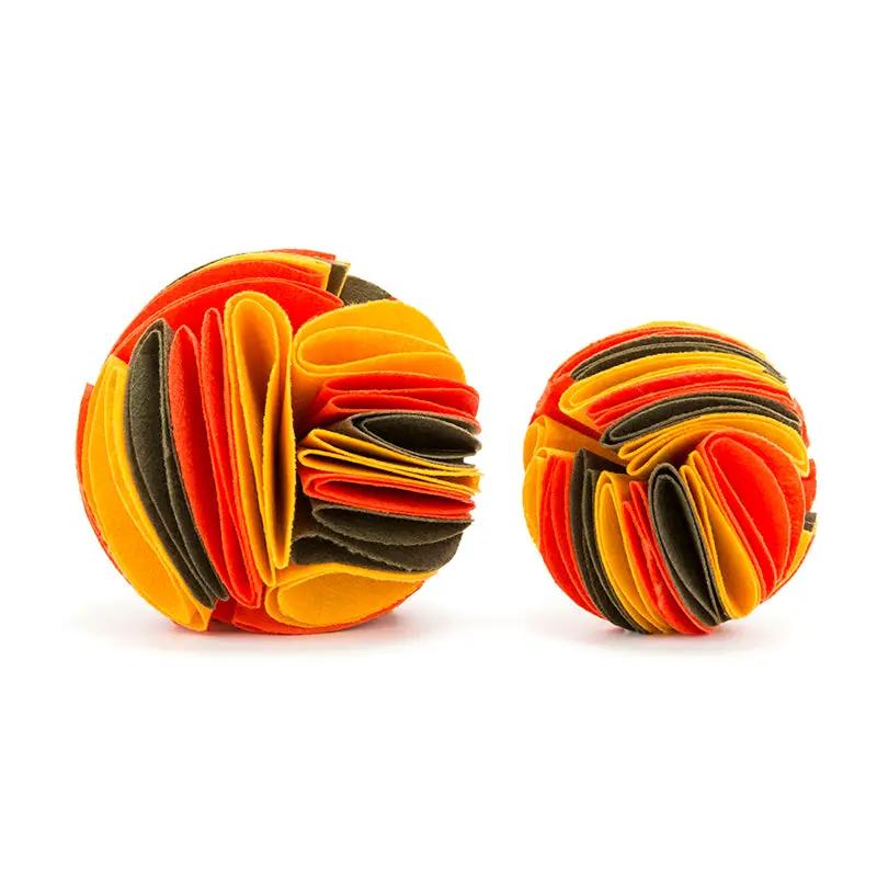 Foldable Dog Snuffle Ball Dog Training Toys Increase IQ Pet Cat Training Games Feeding Intelligence Toy by Dropshipman