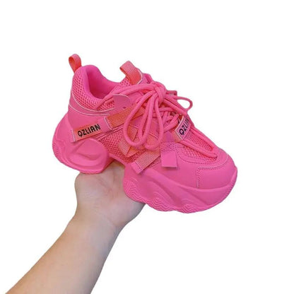 Fashion Thick Bottom Sneaker Women's All-match by Dropshipman
