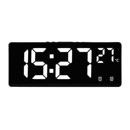 Creative Multi-functional Electronic Clock Simple Large Screen Clock Multi-group Alarm by Dropshipman