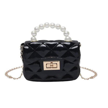 Pearl Hand One-shoulder Crossbody Chain Children's Bags by Dropshipman