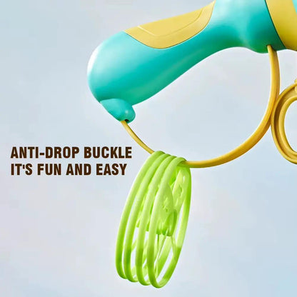 Flying Saucer Disc Launcher Kids Flying Toys Pull String UFO Throw Catch Outdoor Sport Propeller Children Toys Gift for Boy Girl by All Mart Bristol Ltd