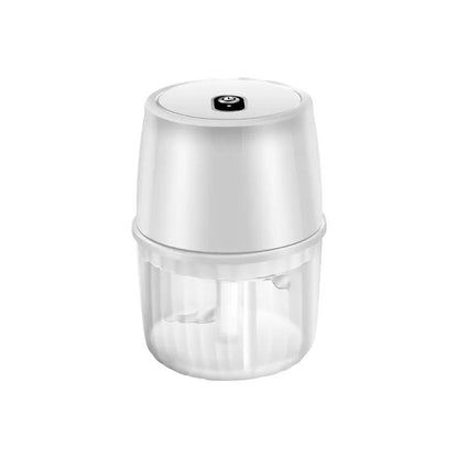 USB Rechargeable Electric Garlic Press Portable Wireless Food Chopper Mini Complementary Food Mixer Kitchen Gadgets by Dropshipman