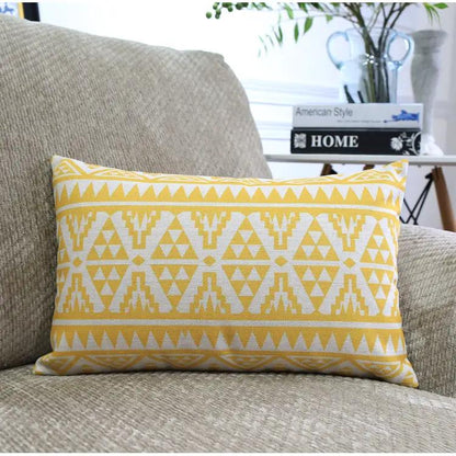 Nordic Color Geometric Throw Pillows by Dropshipman