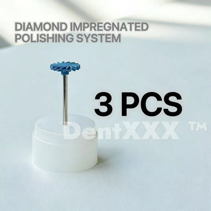 Diamond Polishing Head Grit MEDIUM 2.35MM FOR FINISHING AND POLISHING by All Mart Bristol Ltd