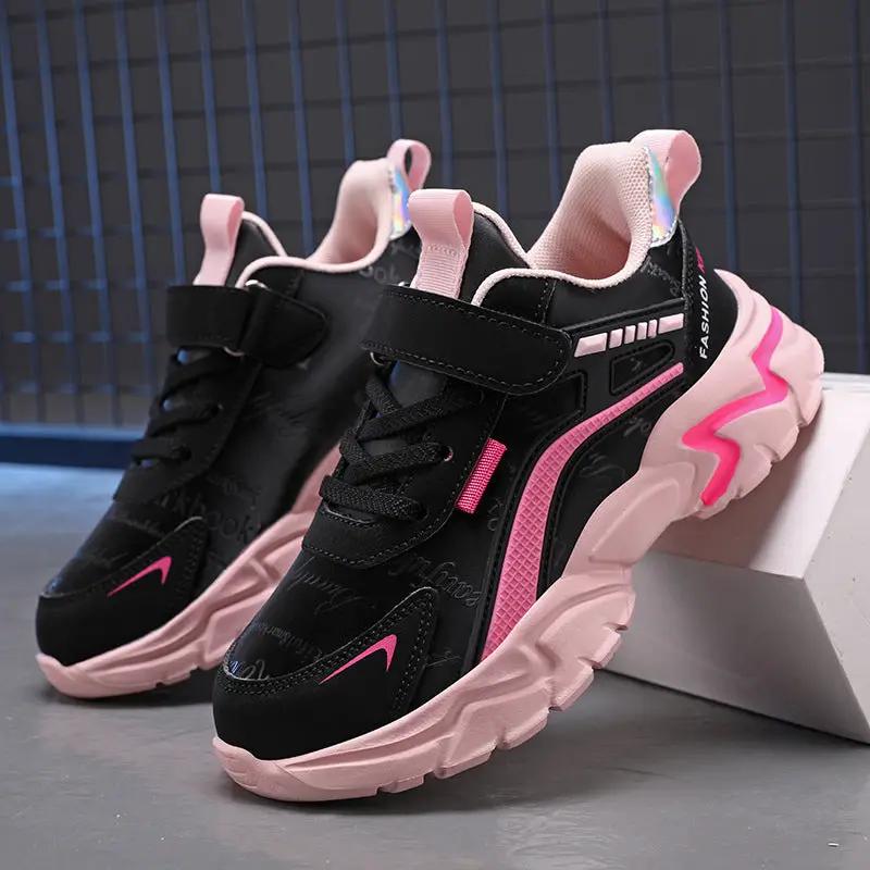 Waterproof Leather Girls Casual Sneaker by Dropshipman