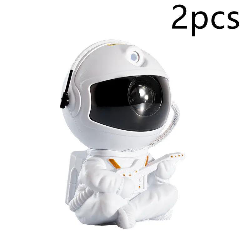 Mini Version Of Astronaut Star Projection Lamp Creative Gift Atmosphere Decorative Lamp Colorful Flowing Starry Night Light by Dropshipman