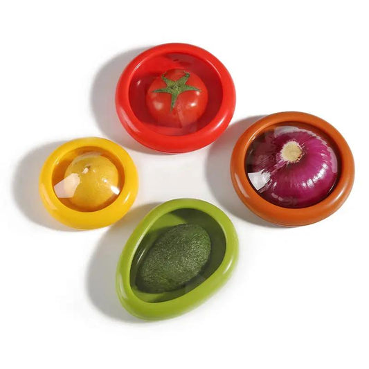 Transparent Film Fruit And Vegetable Fresh-keeping Box Set Kitchen Tools by Dropshipman