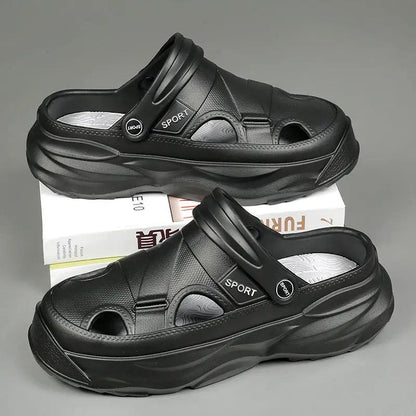 Hole Shoes Men's Thick Bottom Shit Feeling by Dropshipman