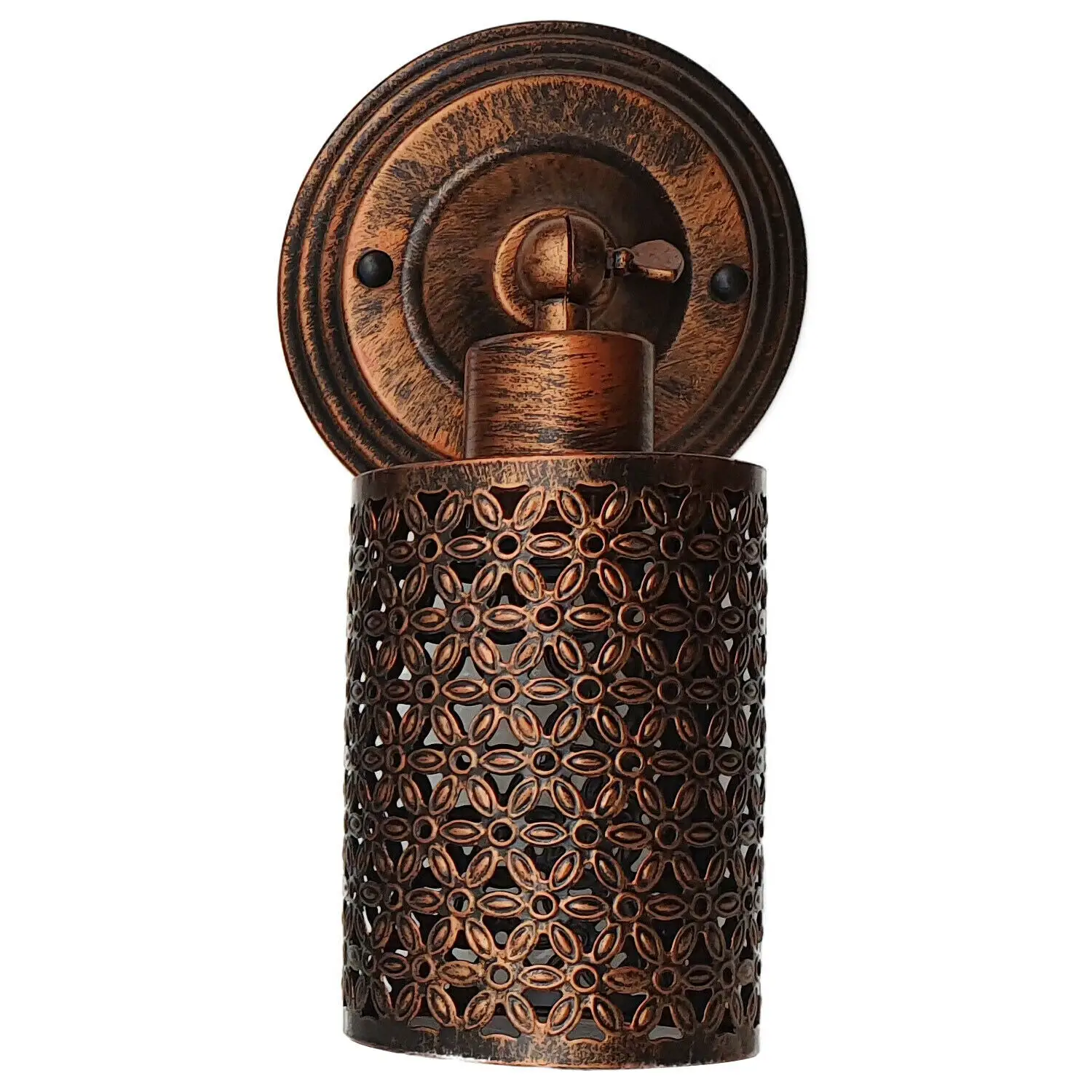 Rustic Wall Lights E27 Easy Fit With Bulb ~2519 by All Mart Bristol Ltd