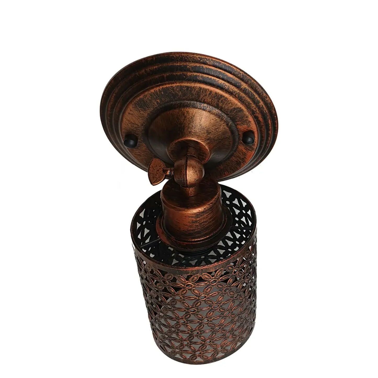 Rustic Wall Lights E27 Easy Fit With Bulb ~2519 by All Mart Bristol Ltd