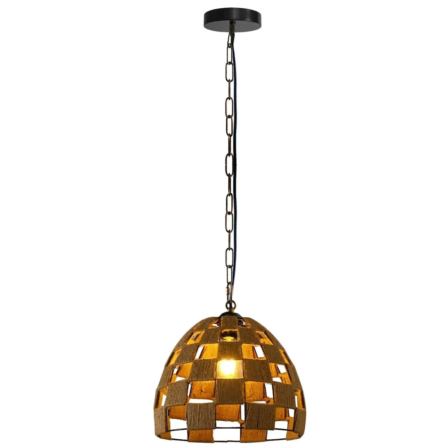 Boho Pendant Light 1m With Chain ~1535 by All Mart Bristol Ltd