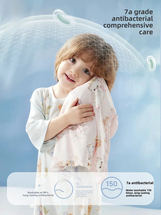 Baby Sleepwear Summer Modal Onesie for Infants And Toddlers Comfortable Breathable Sleep Bag Suitable for All Seasons by All Mart Bristol Ltd