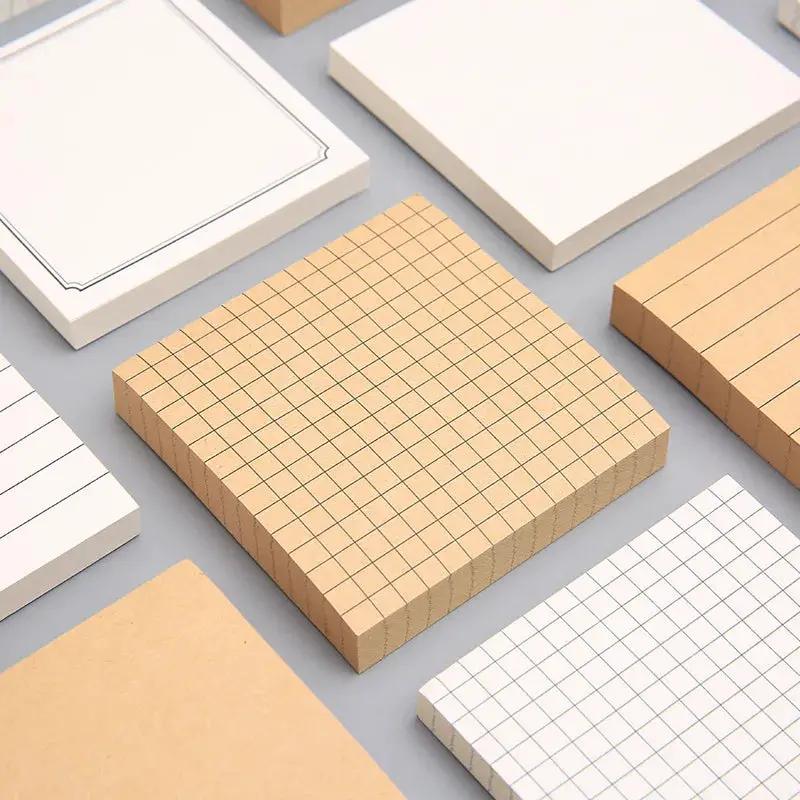 Basic Sticky Notes Stationery Notepad Post Bookmark Sticky Notes It Kawaii Stickers in Notebook Memo Pad Cute Korean Stationery by All Mart Bristol Ltd