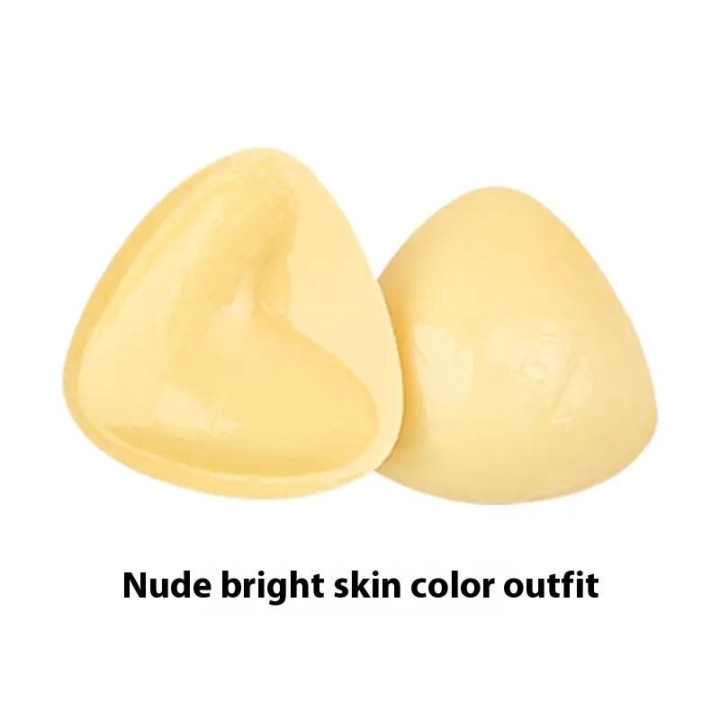 Double Sided Adhesive Sticky Bra Inserts Push Up Thick Sponge Breast Lift Pads Women Swimsuit Bikini Cup Enhancer by Dropshipman