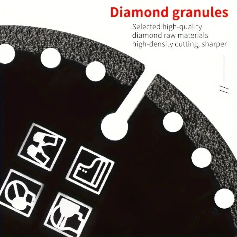 Diamond Multi-Purpose Saw Blades Composite Cutting Saw Blade Series Ultra-thin Ceramic Tile Glass Cutting Disc for Angle Grinder by All Mart Bristol Ltd