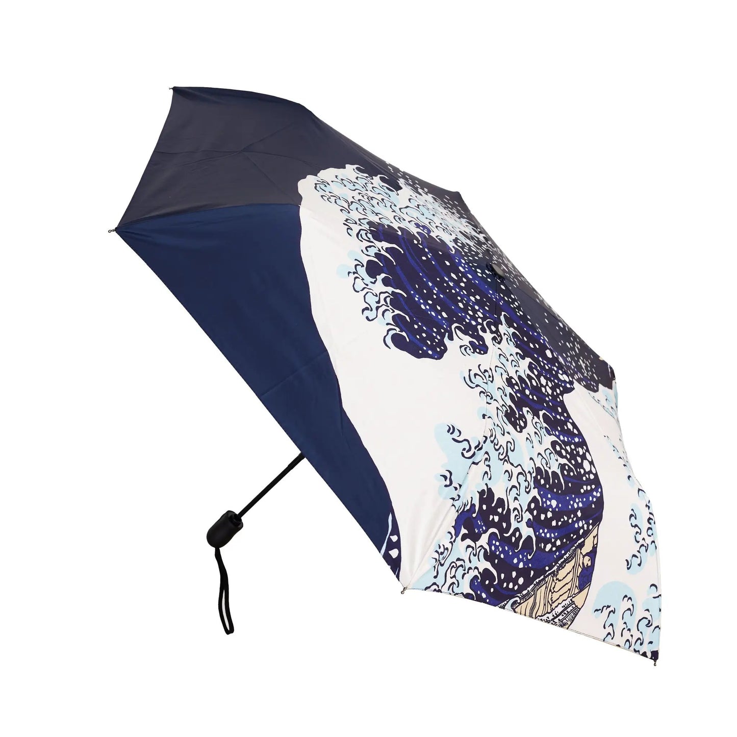 The British Museum Great Wave Off Kanagawa - Automatic Folding Umbrella by Signare Tapestry