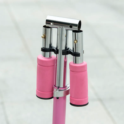Scooter for Kids Ages 3-7 W/ Lights Music Adjustable Height Folding Frame - Pink by Unbranded