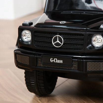 Benz G350 Ride-on Sliding Car Floor Slider Stroller Kids Vehicle, Black HOMCOM by Unbranded