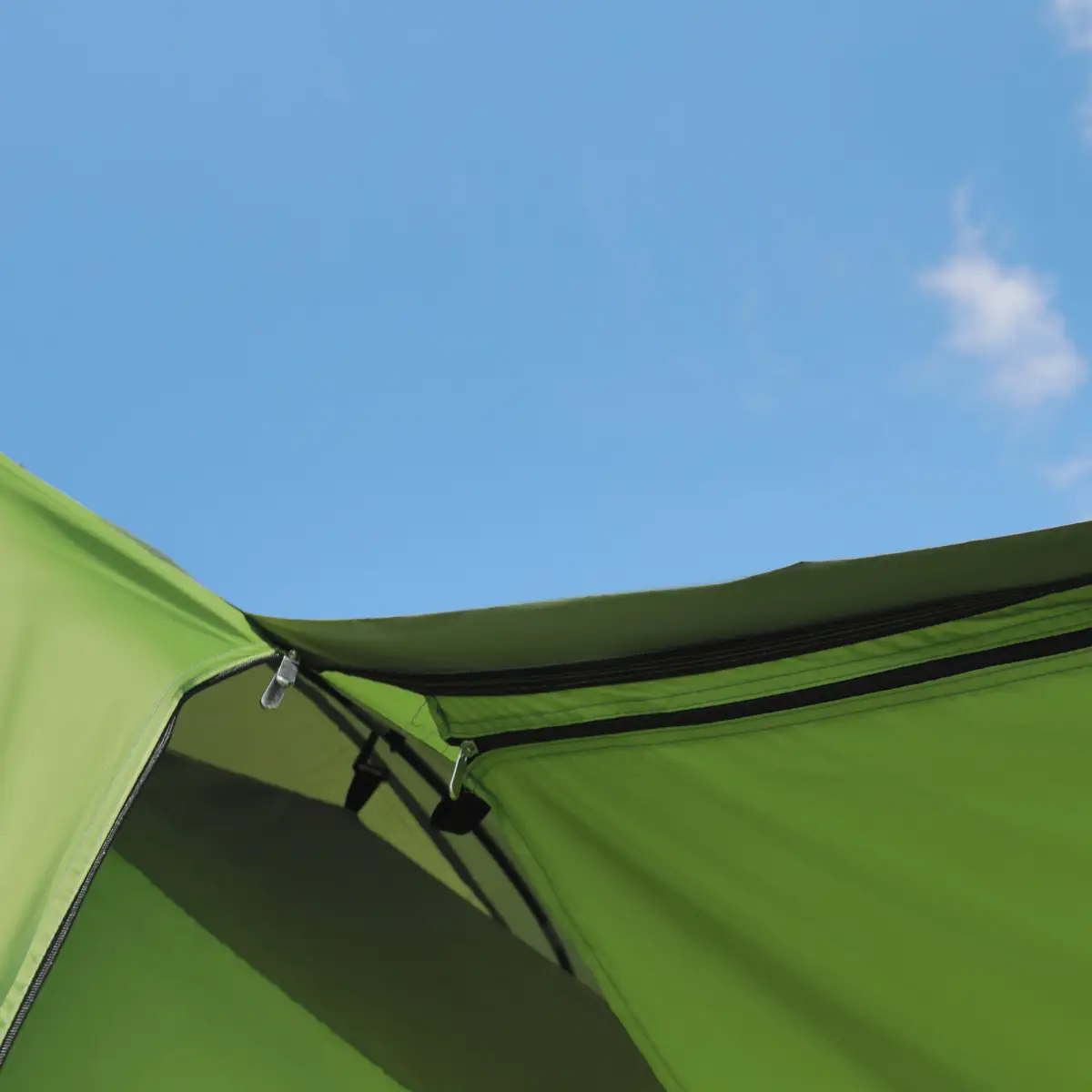 Two Room Dome Tent Camping Shelter w/ Porch and Portable Carry Bag Outsunny by Unbranded