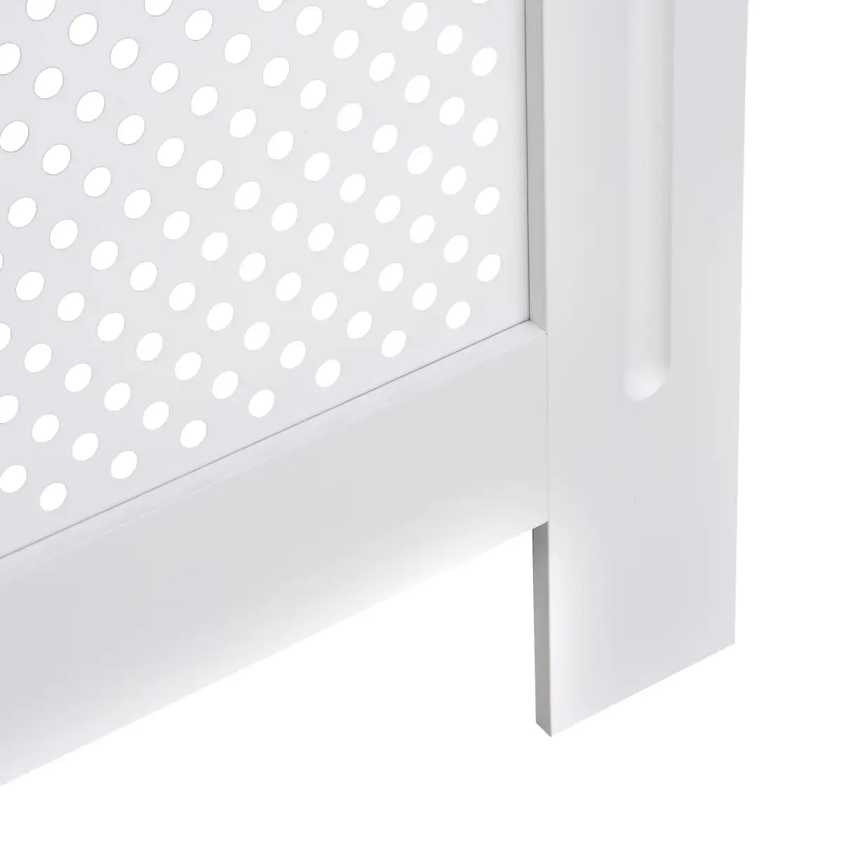 78Lx19Wx82Hcm Radiator Cover Heating Cabinet Grill Style Diamond Design by HOMCOM