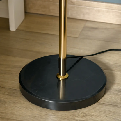 HOMCOM Modern Floor Lamp with Dandelion-like Lampshade for Bedroom by HOMCOM