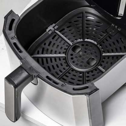 Air Fryer 1700W 6.5L with Digital Display Timer for Low Fat Cooking HOMCOM by Unbranded