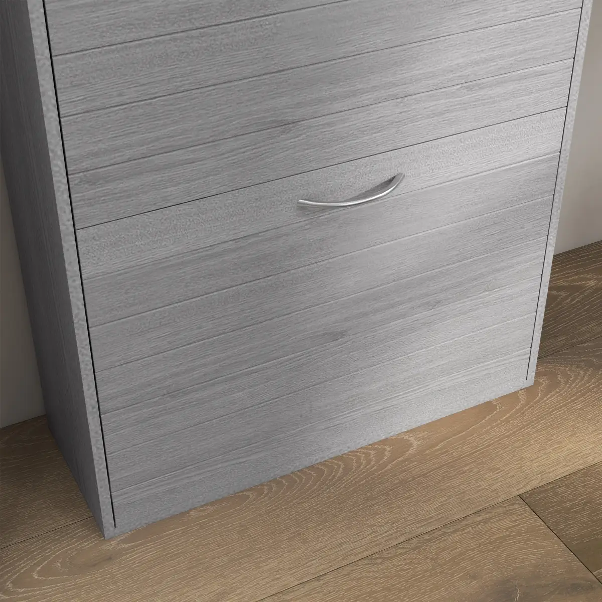 HOMCOM Slim Shoe Storage Cabinet with 3 Flip Drawers for 12 Pair of Shoes by HOMCOM