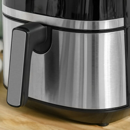 Air Fryer 4.5L 1500W with Digital Display Rapid Air Circulation Timer HOMCOM by Unbranded