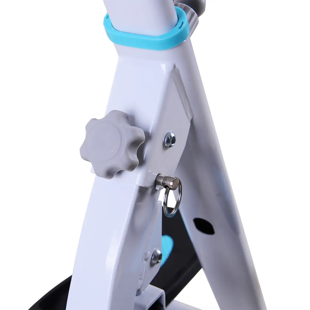 Stepper Fitness Exercise Handle Bar Machine Cardio Foldable Workout HOMCOM by Unbranded