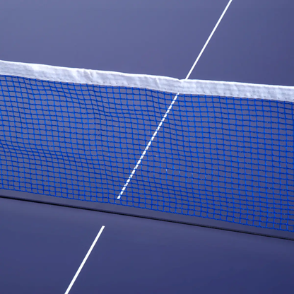 Tennis Table Ping Pong Foldable with Net Game Steel 183cm Indoor, Blue HOMCOM by Unbranded