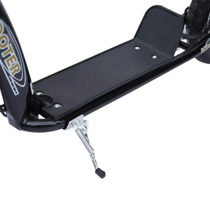 Push Scooter Teen Kids Stunt Bike Ride On with 12" EVA Tyres, Black HOMCOM by Unbranded