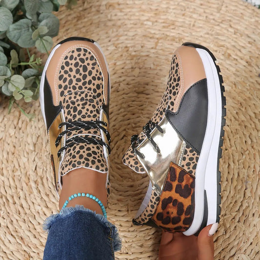 Sporty Colorblock Casual Women's Single-Layer Shoes by Dropshipman