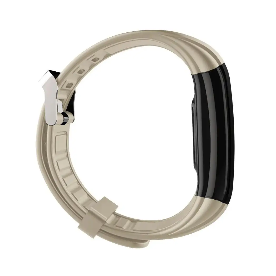 Gymcline Vesper Fitness Tracker with Body Temperature Monitoring, Cream by Gymcline