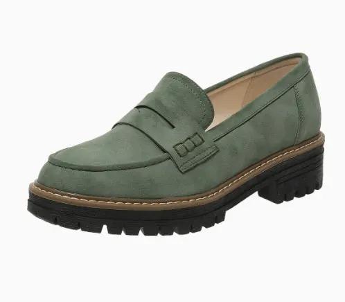 Leather Plus Size Casual Women's Shoes by Dropshipman