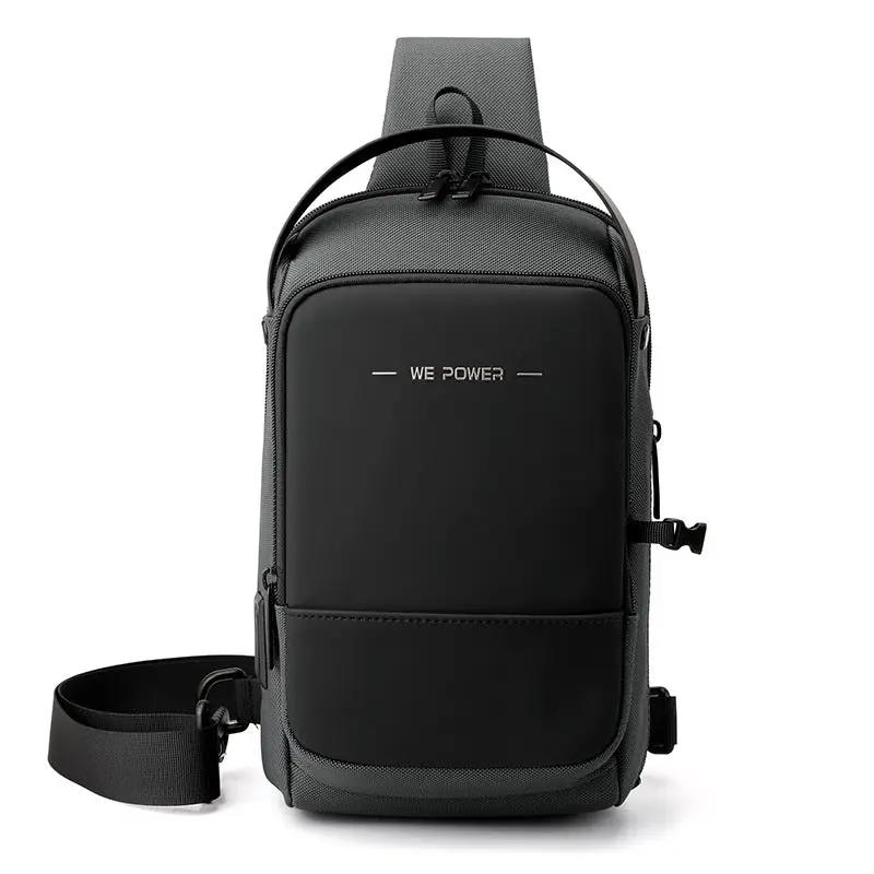 New Functional Men's Chest Bag Outdoor Waterproof Cross-shoulder Bag by Dropshipman