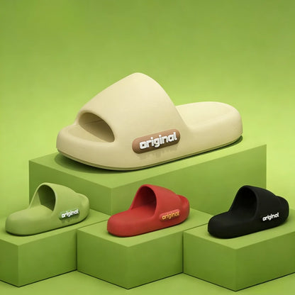 Women Men Slippers Home House Platform Cloud Summer bathroom Slides Indoor Soft Sole Sandals Non Slip Male EVA Thick Flip Flops by All Mart Bristol Ltd