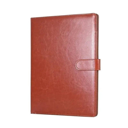 Multifunctional A4 Conference Folder Business Stationery Folder Leather Contract File Folders by All Mart Bristol Ltd
